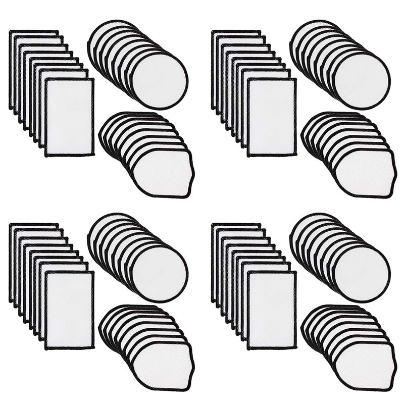 Hat Sublimation Blank - Parches de sublimación AEF6-96Pcs, parches de