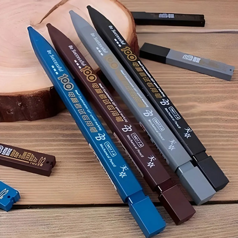 Staedtler Pencil Lumocolor - Juego de lápices mecánicos 2B, que