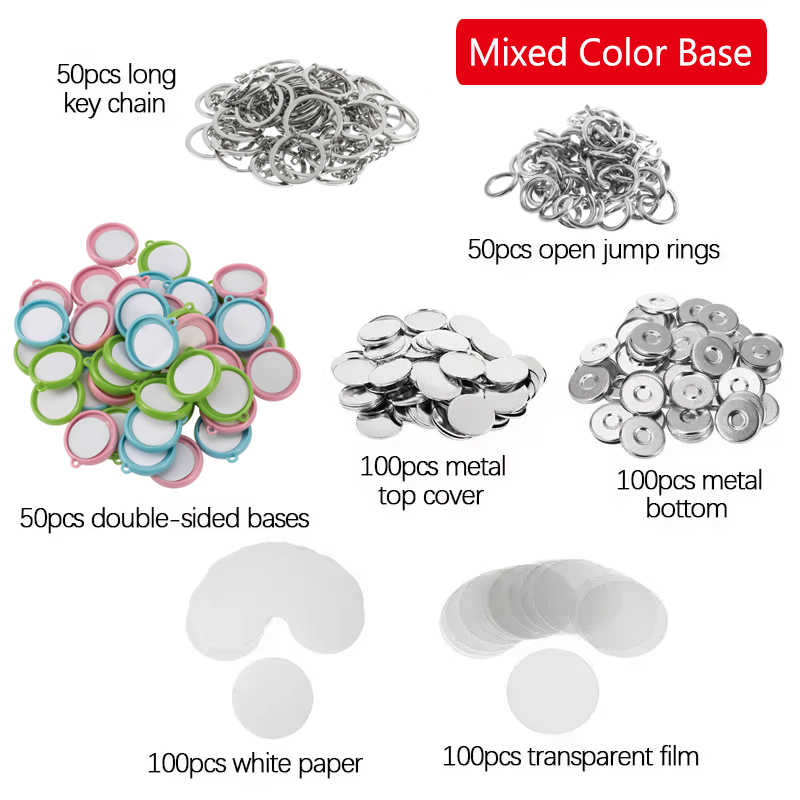 50 Piezas/Set de Piezas para H - Button Badge Blank reseña y precio