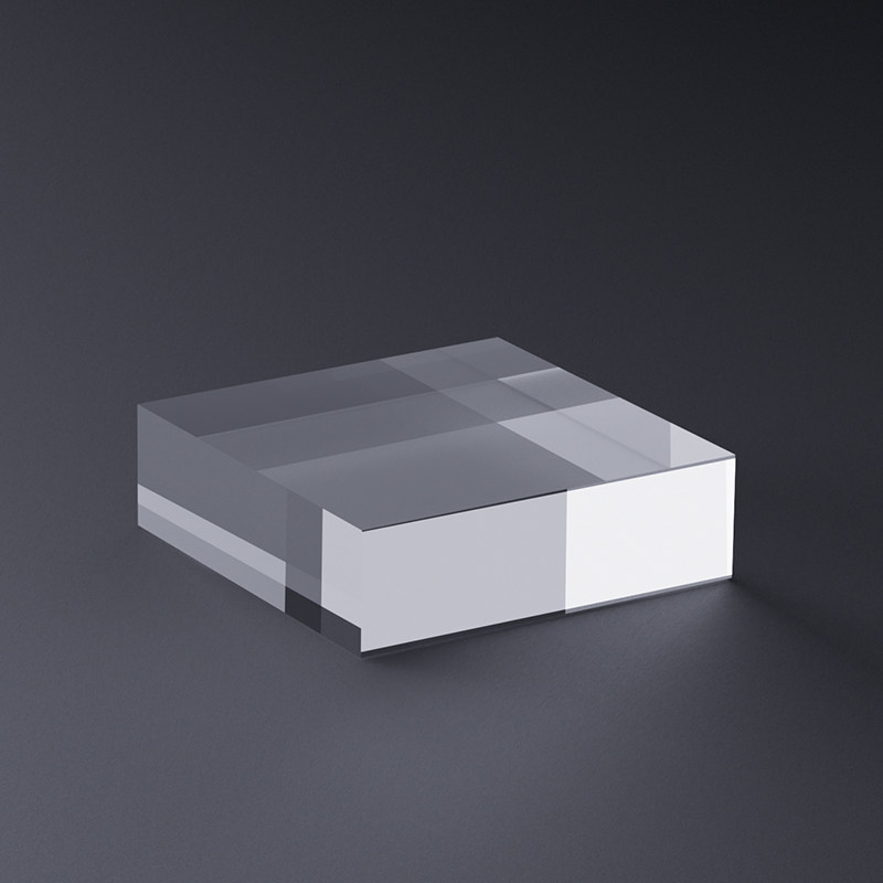 Base de exhibición de acrílico - Photo Acrylic Block reseña y precio