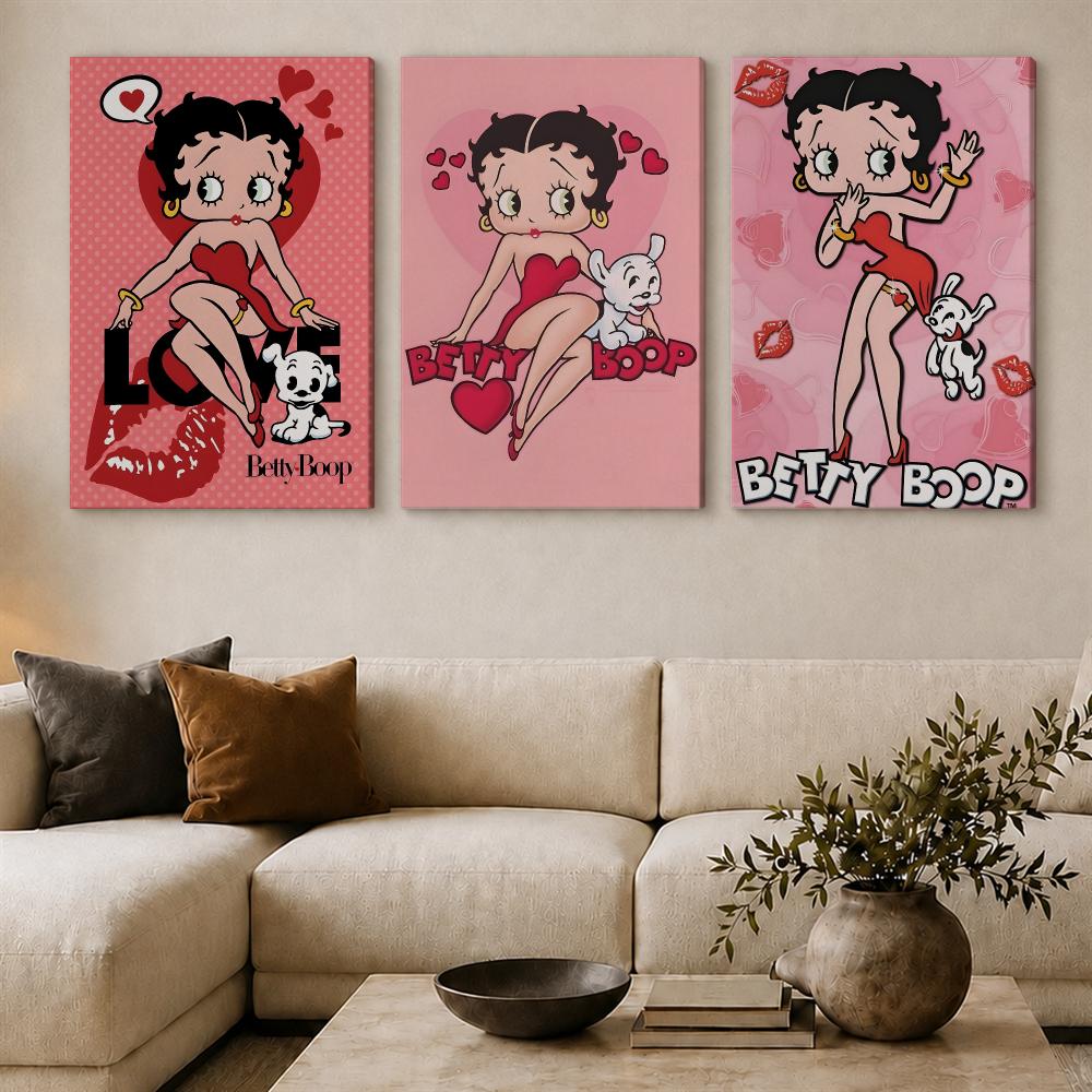 Póster de B-Betty y B-boop, un - Canvas Wrap Ready reseña y precio