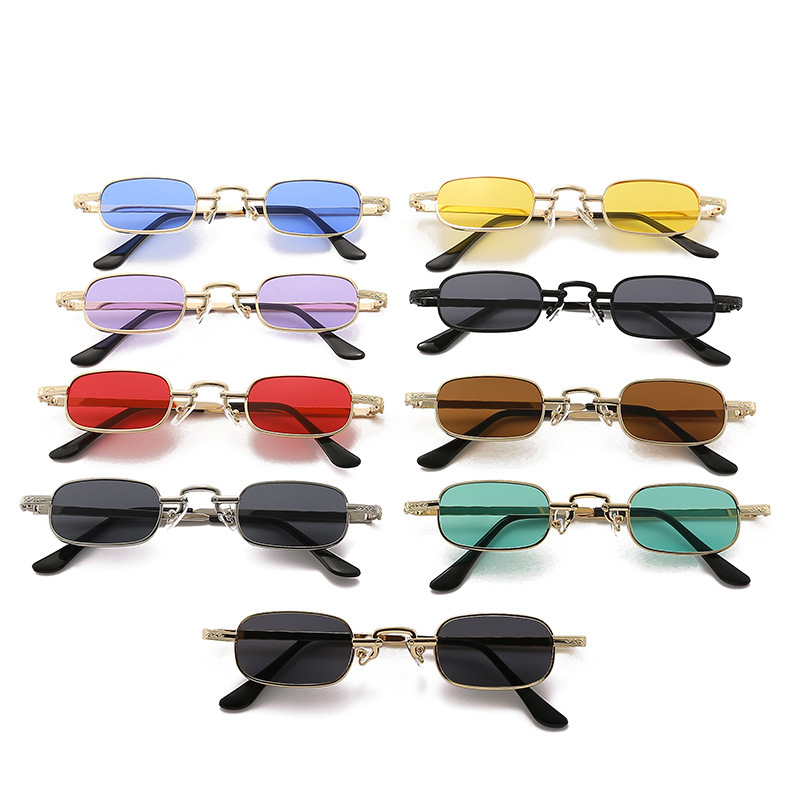 Nuevas Gafas de Sol Cuadradas  - Metal Photo Panel reseña y precio