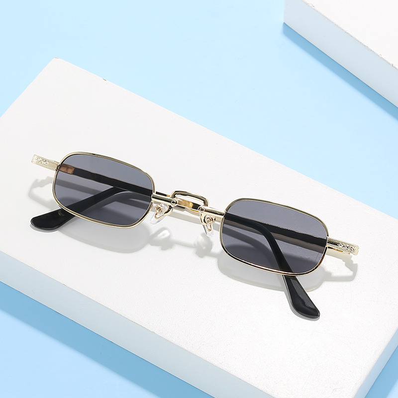 Nuevas Gafas de Sol Cuadradas  - Metal Photo Panel reseña y precio