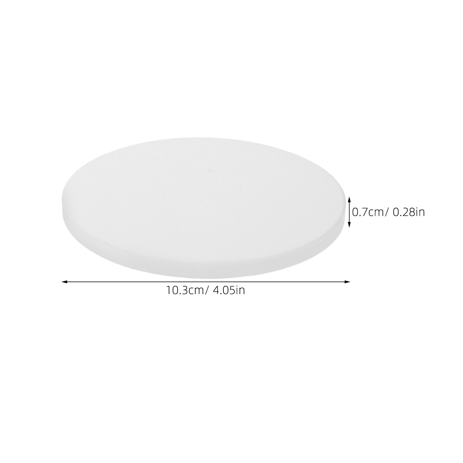 12 posavasos redondos de cerám - Ceramic Tile Blank reseña y precio