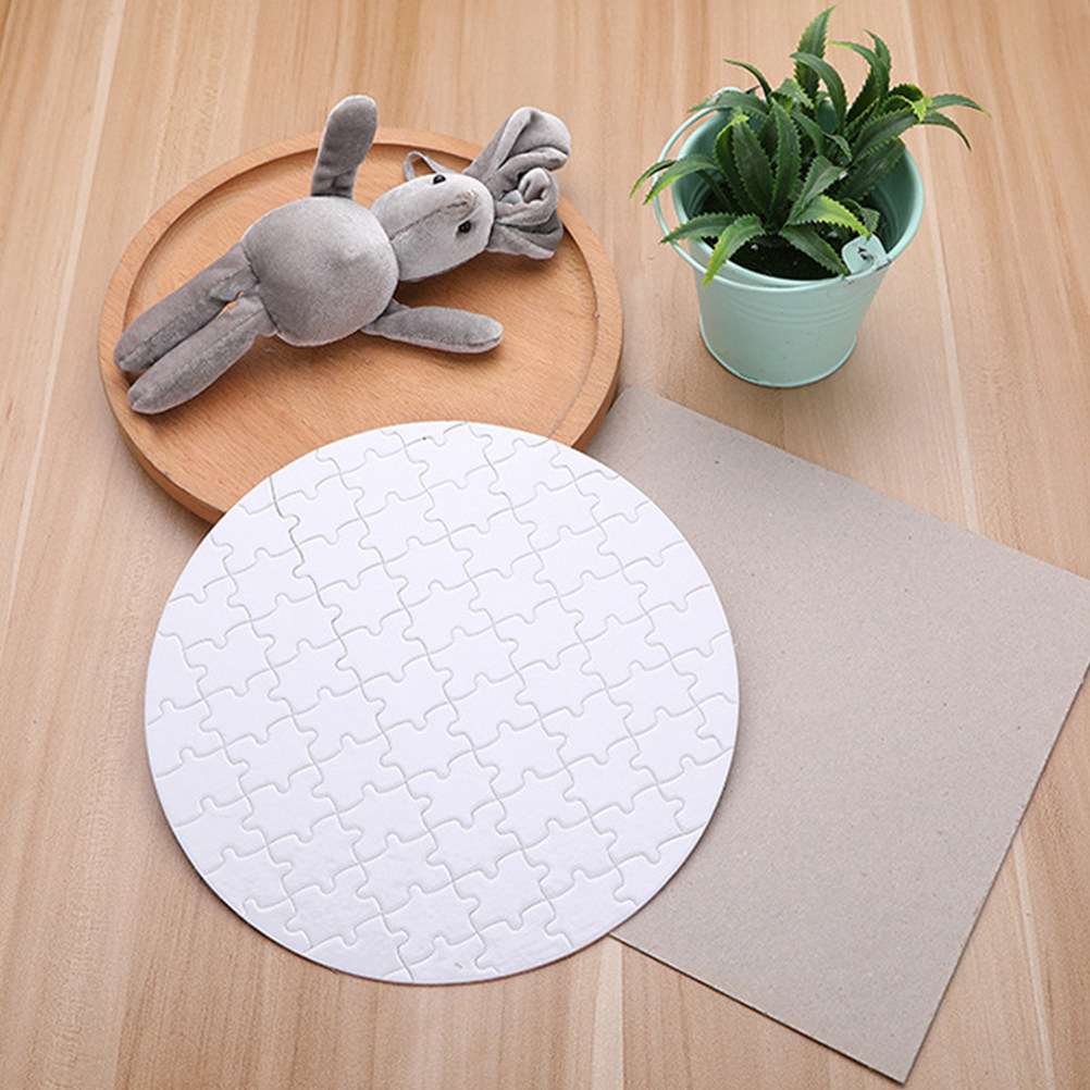 4 piezas de láminas blancas pa - Puzzle Blank White reseña y precio
