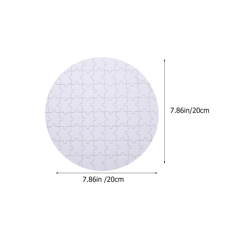 4 piezas de láminas blancas pa - Puzzle Blank White reseña y precio