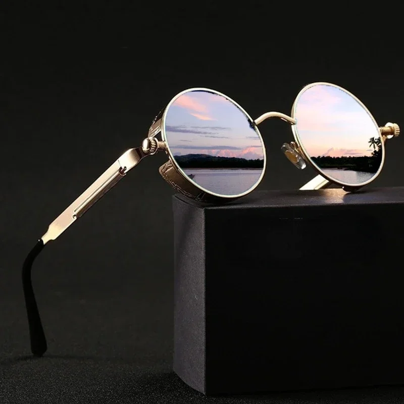 Gafas de sol clásicas Steampun - Metal Photo Panel reseña y precio