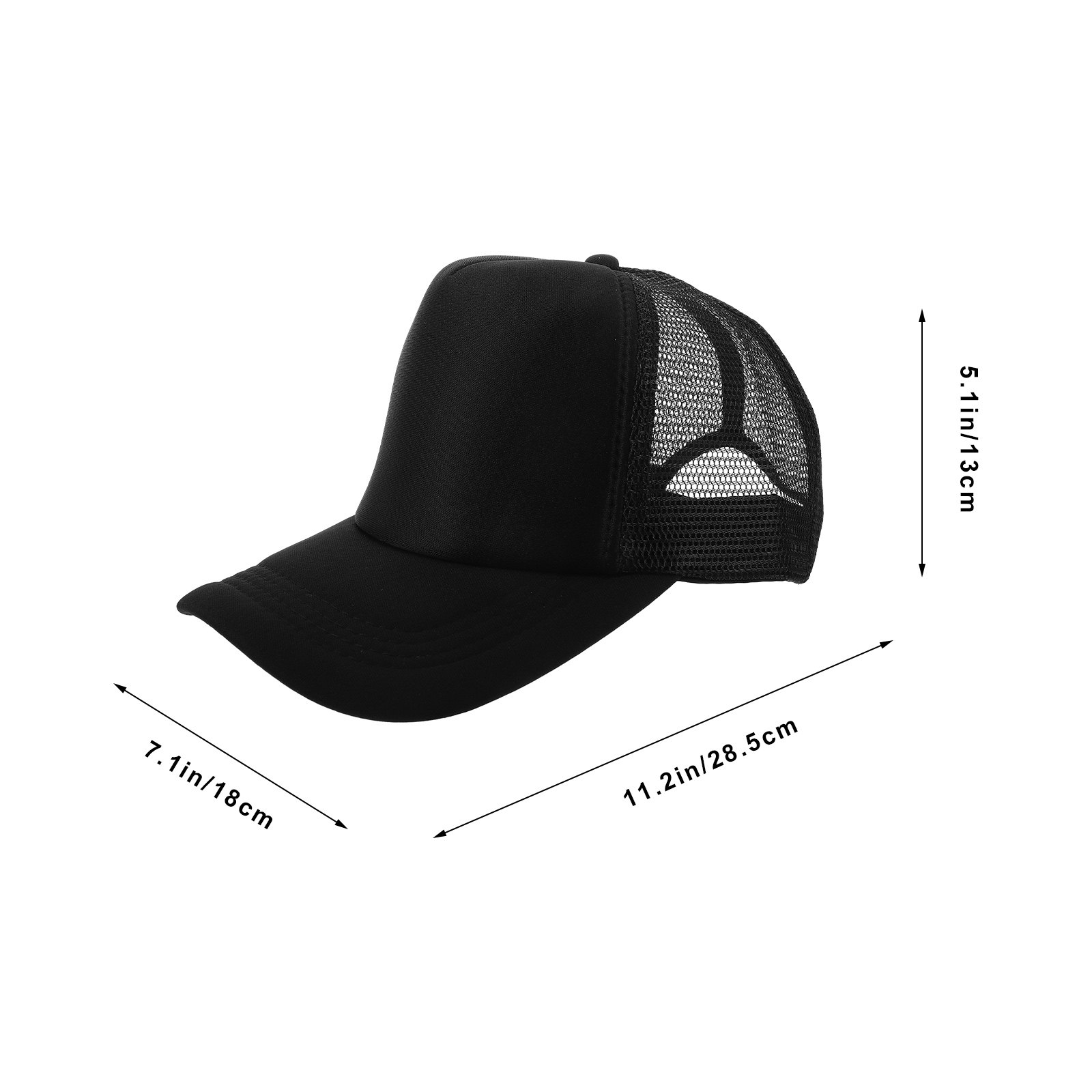 5 gorras de béisbol de malla p - Hat Sublimation Blank reseña y precio