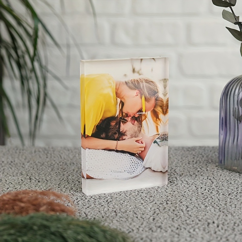 Marco de fotos personalizado p - Photo Acrylic Block reseña y precio