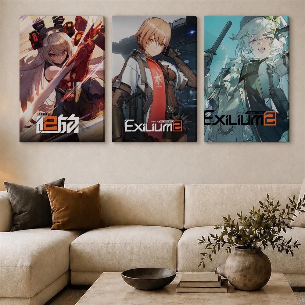 Póster de Girls' Frontline 2 E - Canvas Wrap Ready reseña y precio