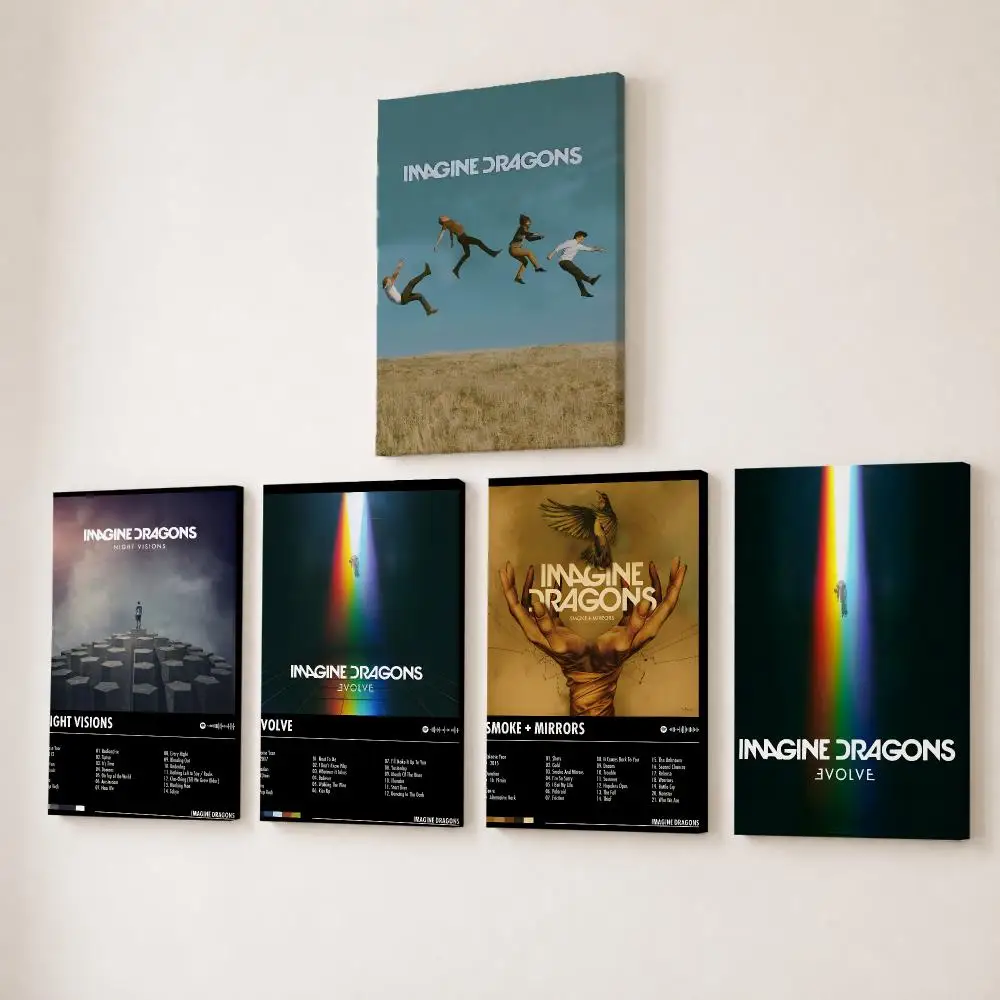 Cuadro de la banda de rock Ima - Canvas Wrap Ready reseña y precio