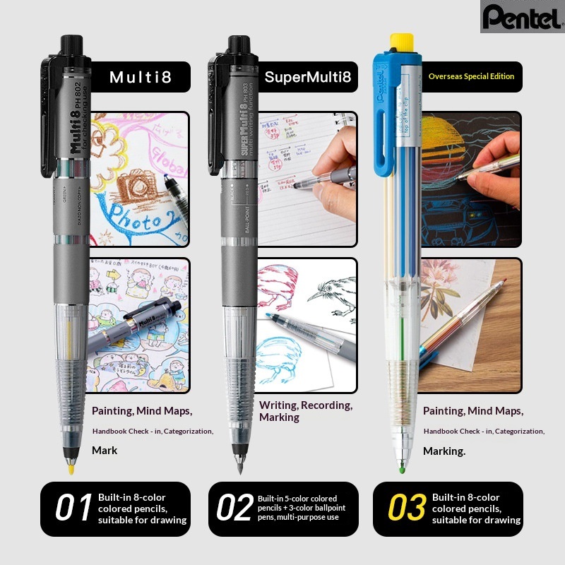 Juego de lápices mecánicos de  - Pentel Pen Energel reseña y precio